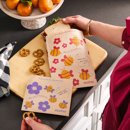 Recyclable Paper Bags 8-Pack 400ct